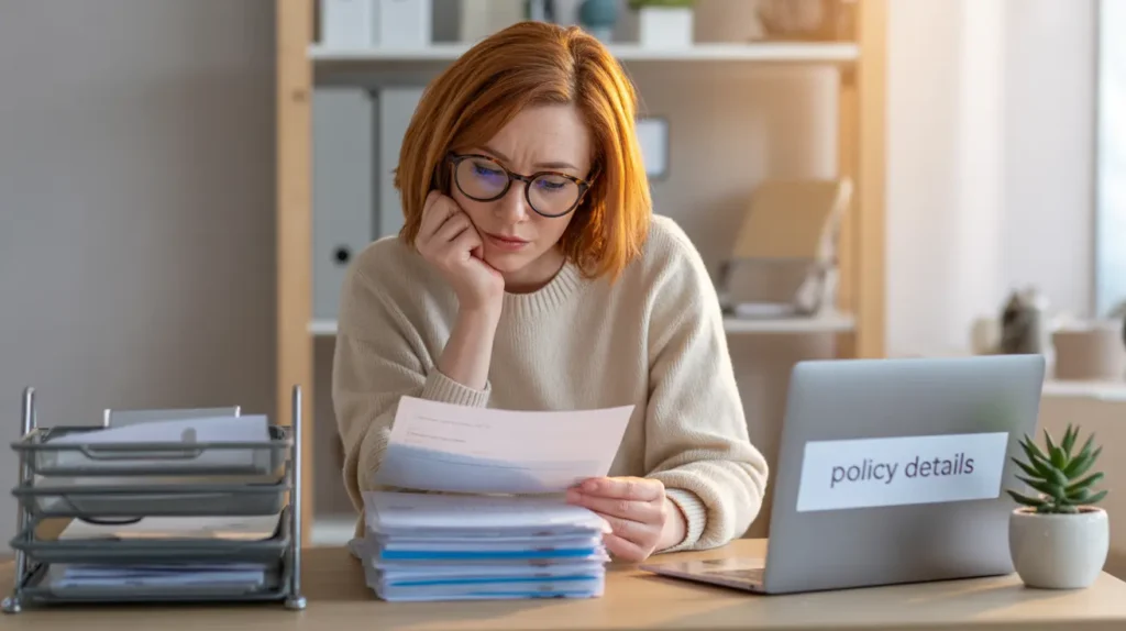 reviewing health insurance claim settlement documents and deductions