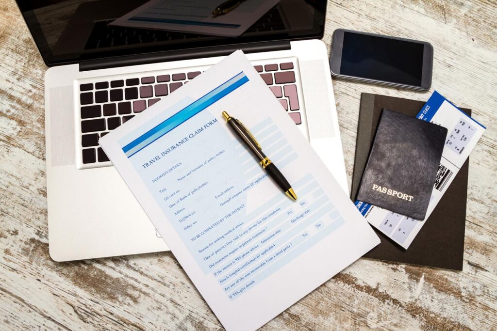 travel proof and medical documents for insurance claim india