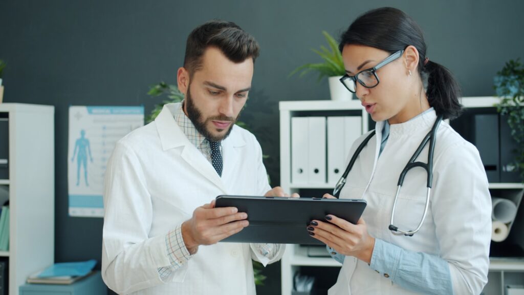 Insurance company verifying discharge summary and medical documents