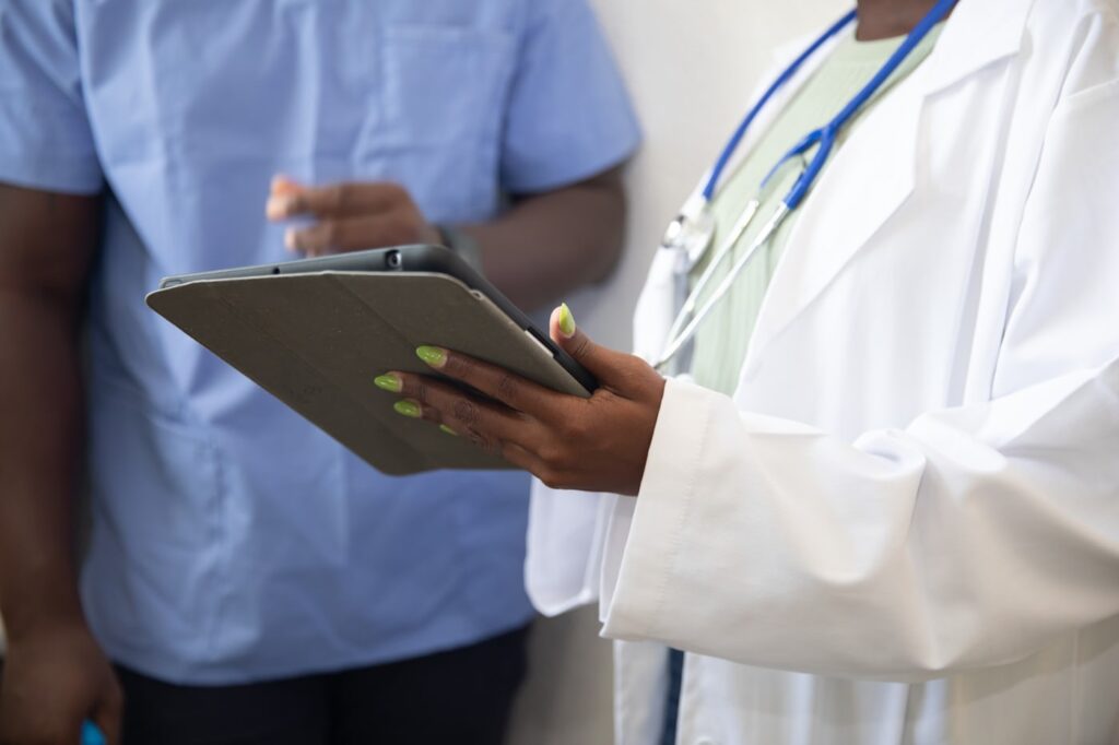 Specialist consultation records reviewed during insurance claim verification