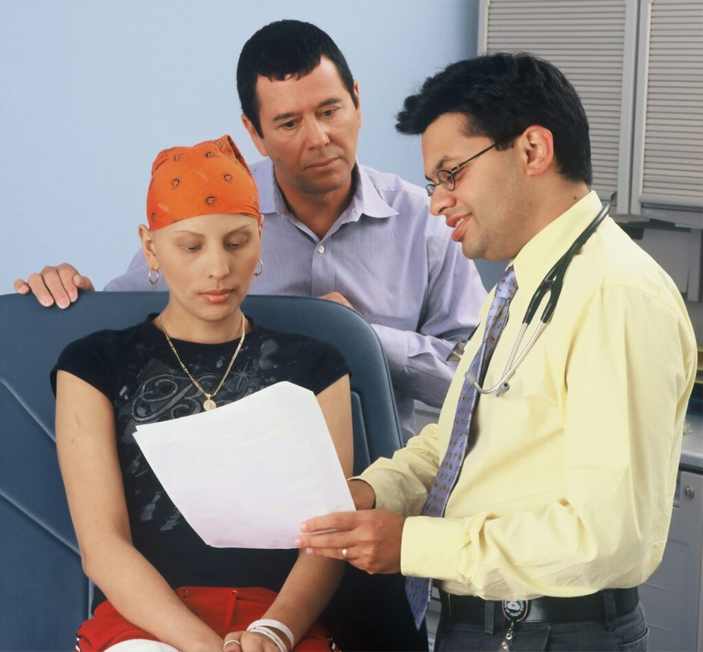 Patient discussing missing anesthesia records with hospital medical records department